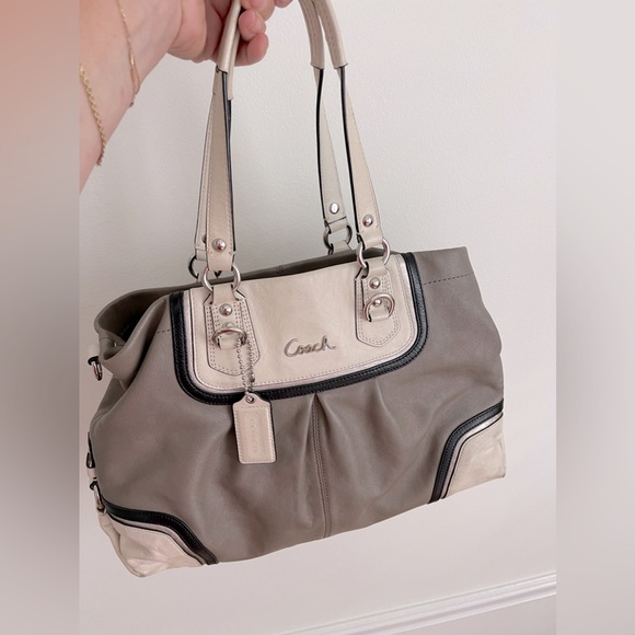 Coach Ashley Spectator Vintage Leather Carryall Purse with Dust Bag, Tag… - Picture 4 of 10